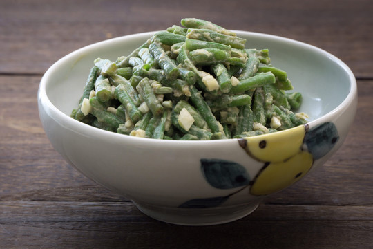 芝麻酱凉拌豇豆角