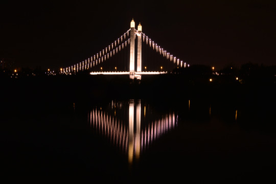 鼓山大桥夜景