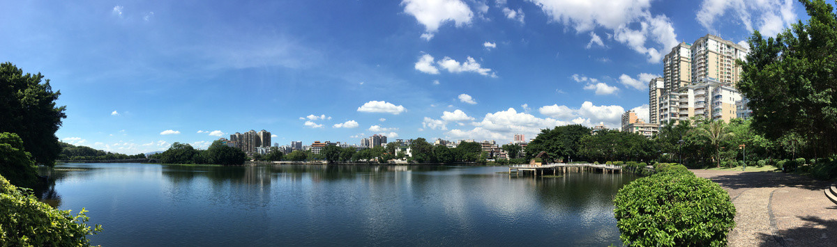 南湖明珠南湖风景高清全景