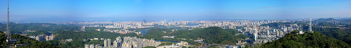 惠州惠城鹅城高清全景商用背景