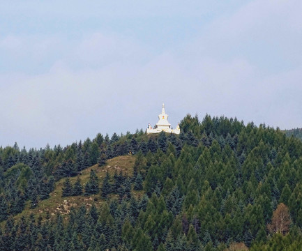 高山佛塔