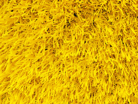 黄色塑料草皮