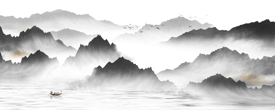 山水画