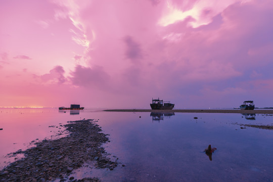 海边暴雨