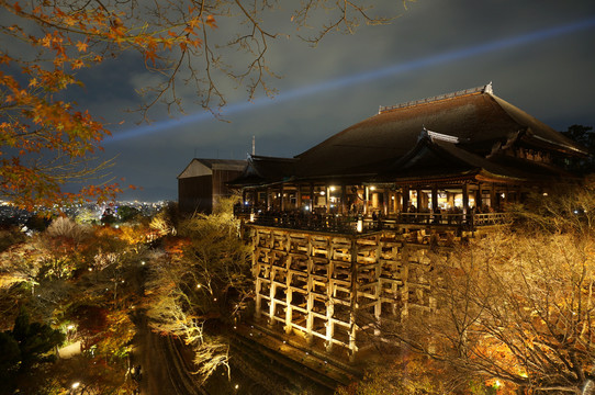 上海城市夜景智能城市素材