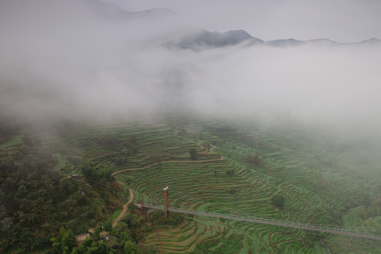 江西篁岭梯田