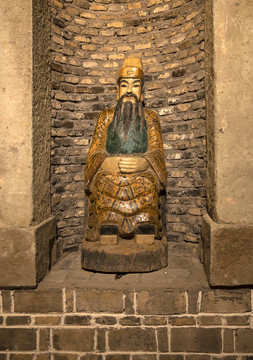 古代文官雕像