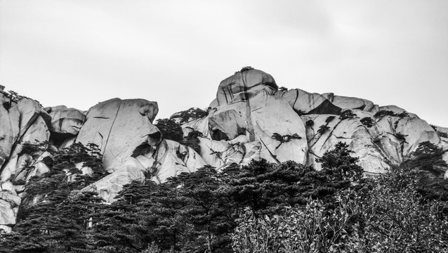 水墨天柱山装饰画