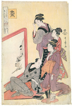 喜多川歌麿琴棋书画