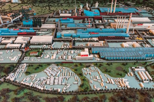 钢铁厂模型