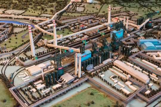 钢铁厂模型