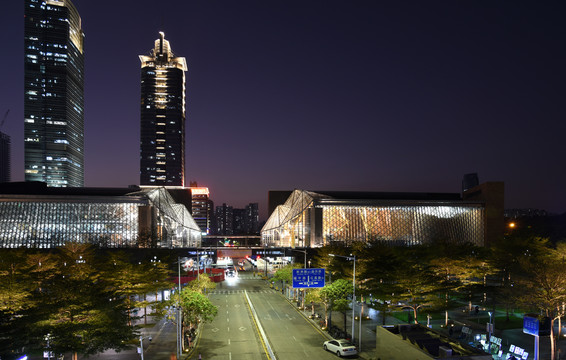 深圳音乐厅夜景