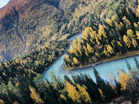 新疆阿勒泰高原风景