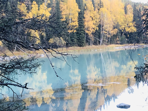 新疆阿勒泰高地风景