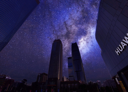 城市星空