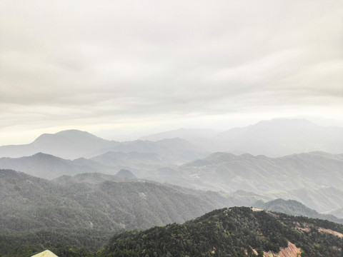 天柱山远山风景