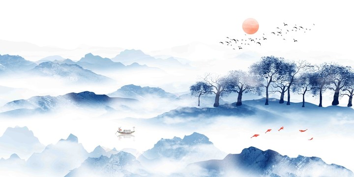 水墨山水