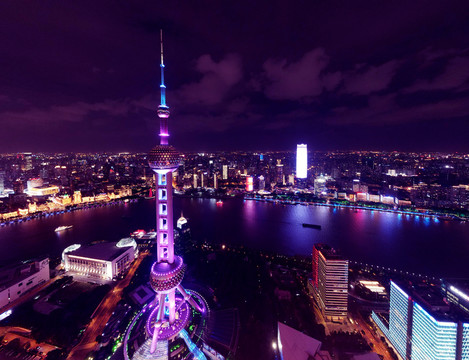 东方明珠夜景