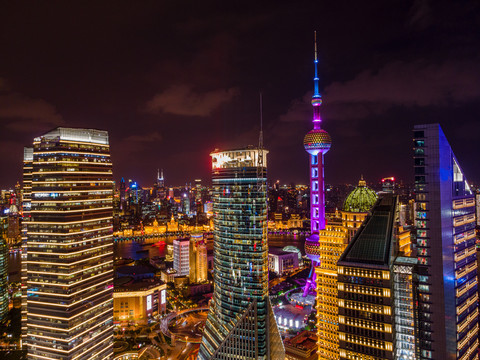 东方明珠夜景