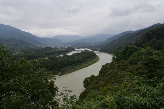 都江堰风光