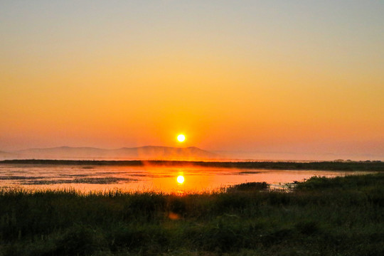 夕阳天空