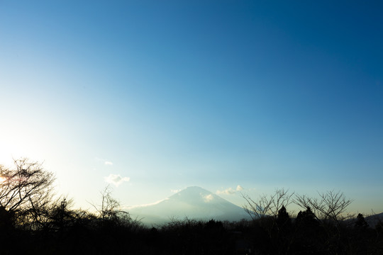 富士山远景