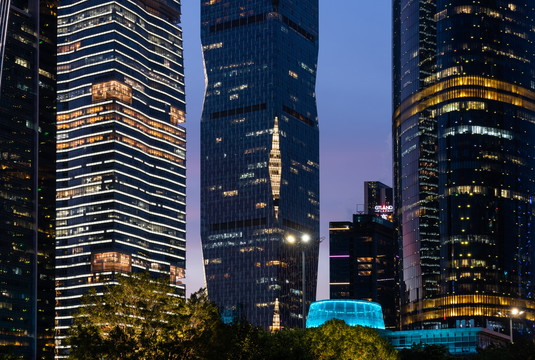 广州城市夜景