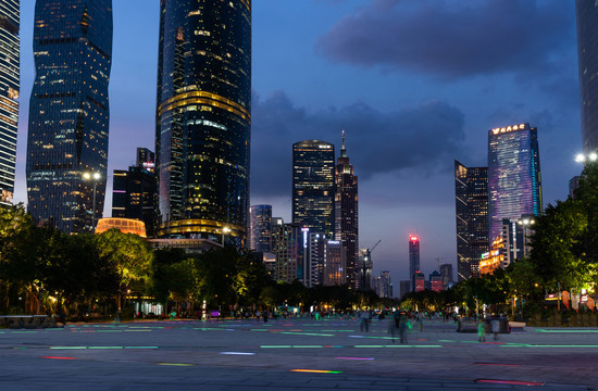 广州城市夜景