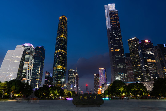 广州城市夜景