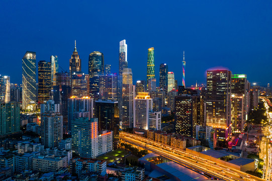 广州城市夜景