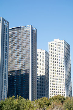 办公大楼建筑群