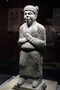 唐代女石俑