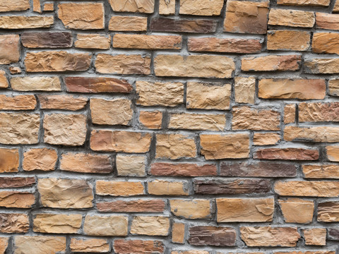 文化石墙砖背景素材