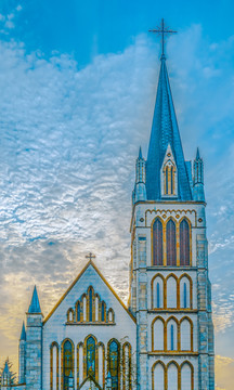 泰晤士小镇教堂