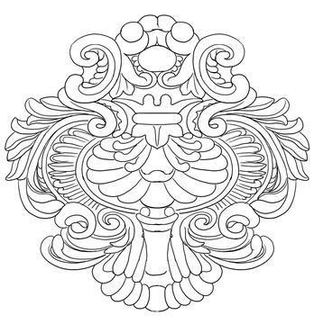 草花图案