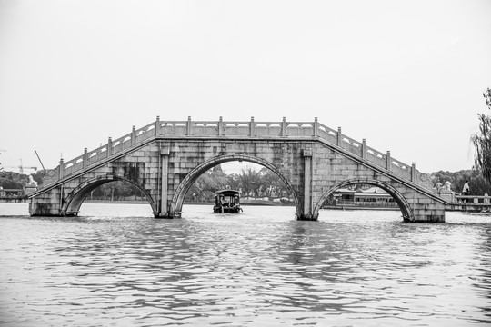 嘉兴南湖古拱桥