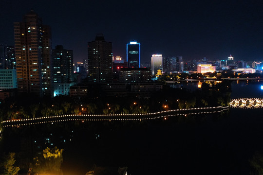 太原夜景航拍