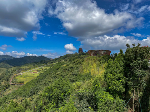 简阳丹景山风景