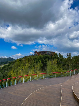 简阳丹景山风景