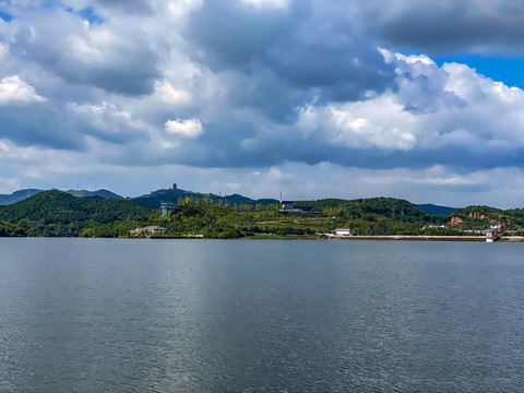 简阳三岔湖风景