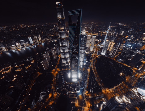 东方明珠夜景