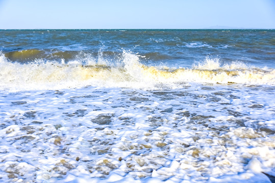 海边浪花