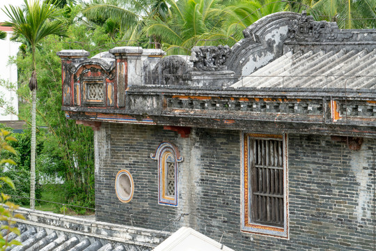 海南蔡家大院南洋骑楼历史建筑