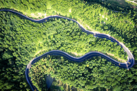 盘山公路山区公路