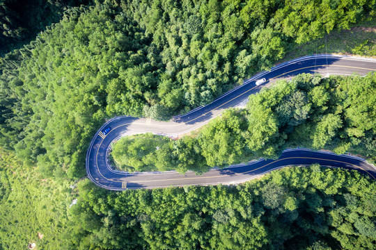 盘山公路山区公路