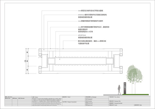 导视牌工艺图