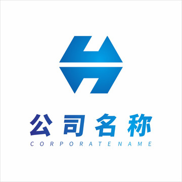 字母hlogo设计