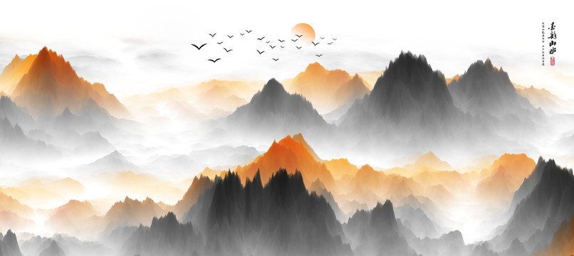 山水画