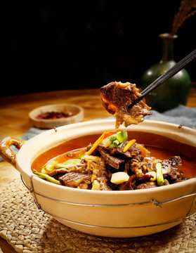 牛肉炖豆角