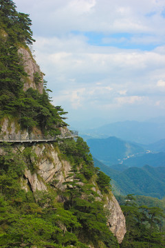 明堂山栈道